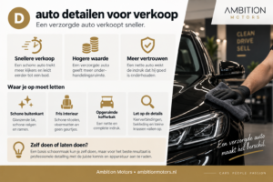 Auto detailen voor verkoop